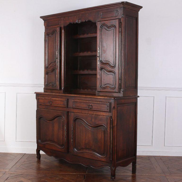 20th Century French Oak Country Cabinet ‘Deux Corps’