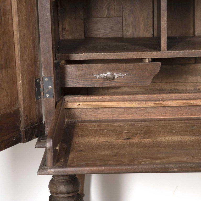 French Oak Cupboard at 1stDibs