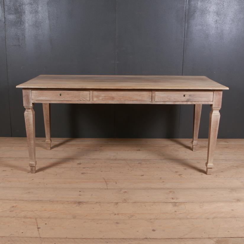 french solid oak desks