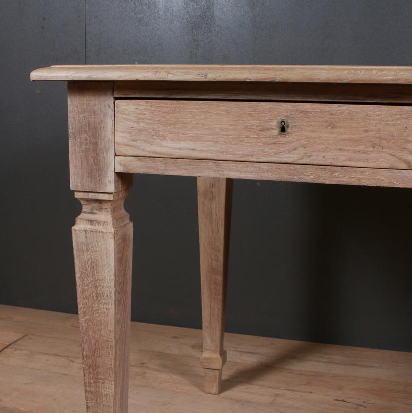 Bleached French Oak Desk