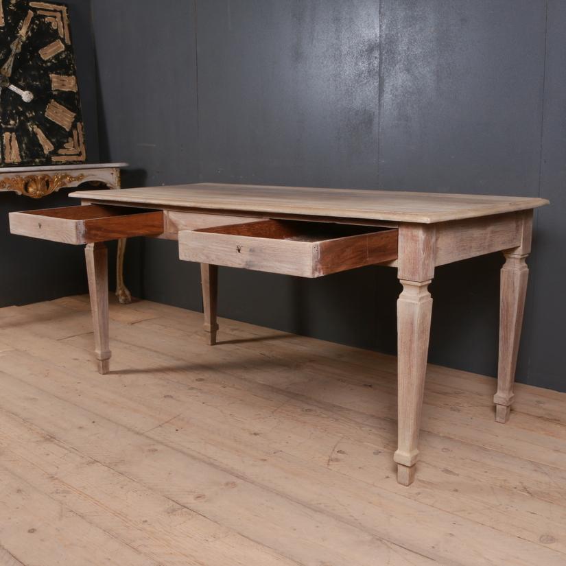 19th Century French Oak Desk