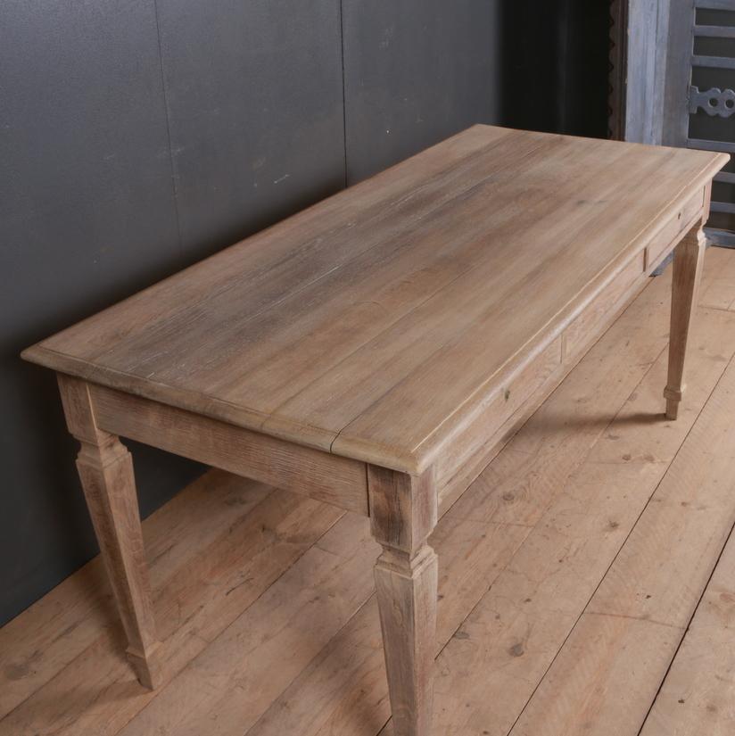 French Oak Desk 1