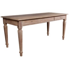 French Oak Desk