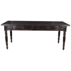 French Oak Desk