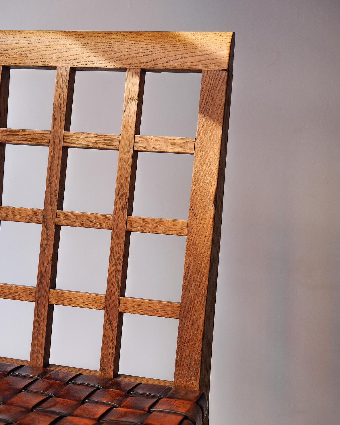 20th Century French Oak Dining Chairs For Sale