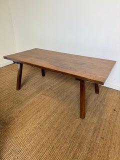 French oak Dining table and 6 matching chairs