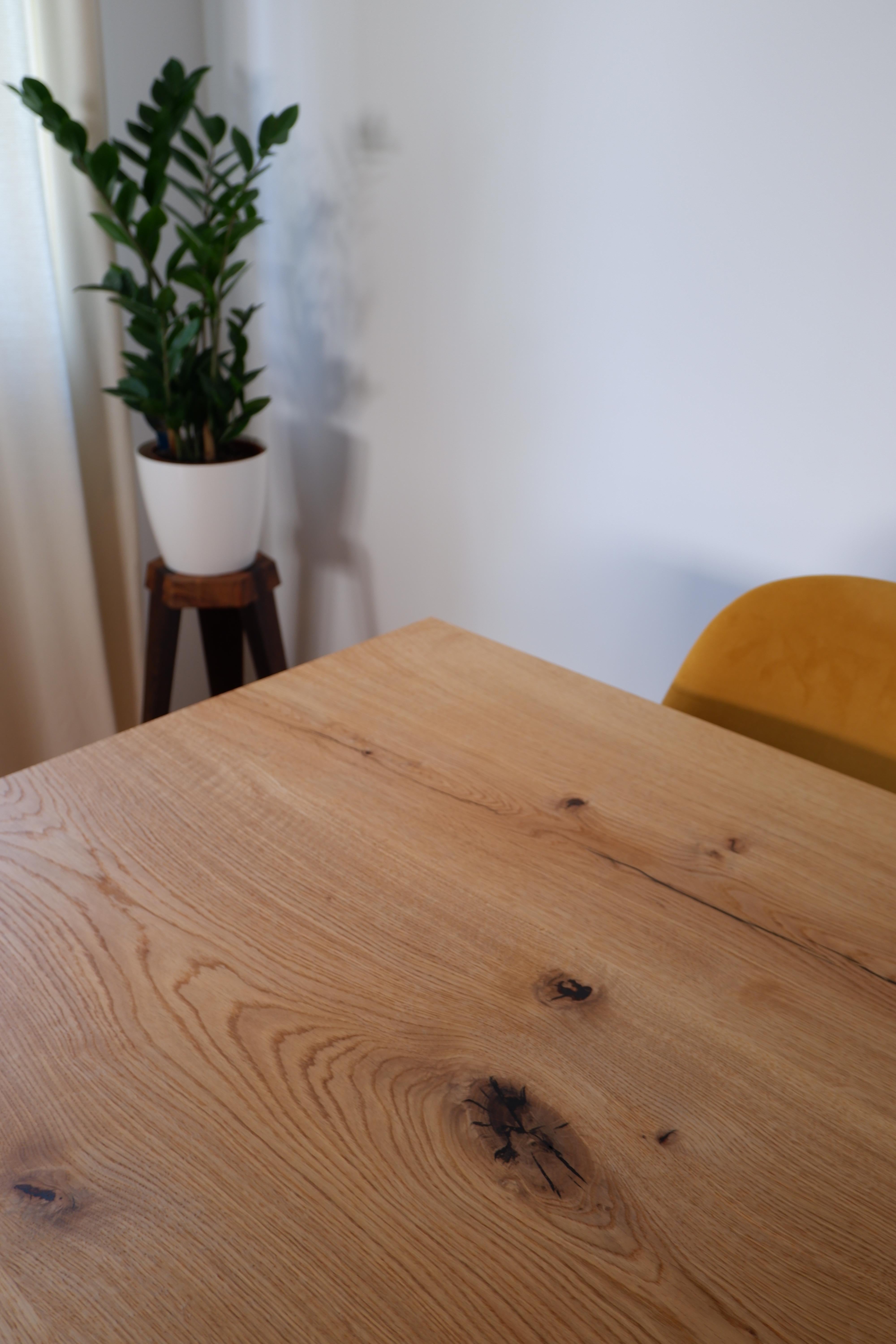 Table de salle à manger en Oak français en vente 4