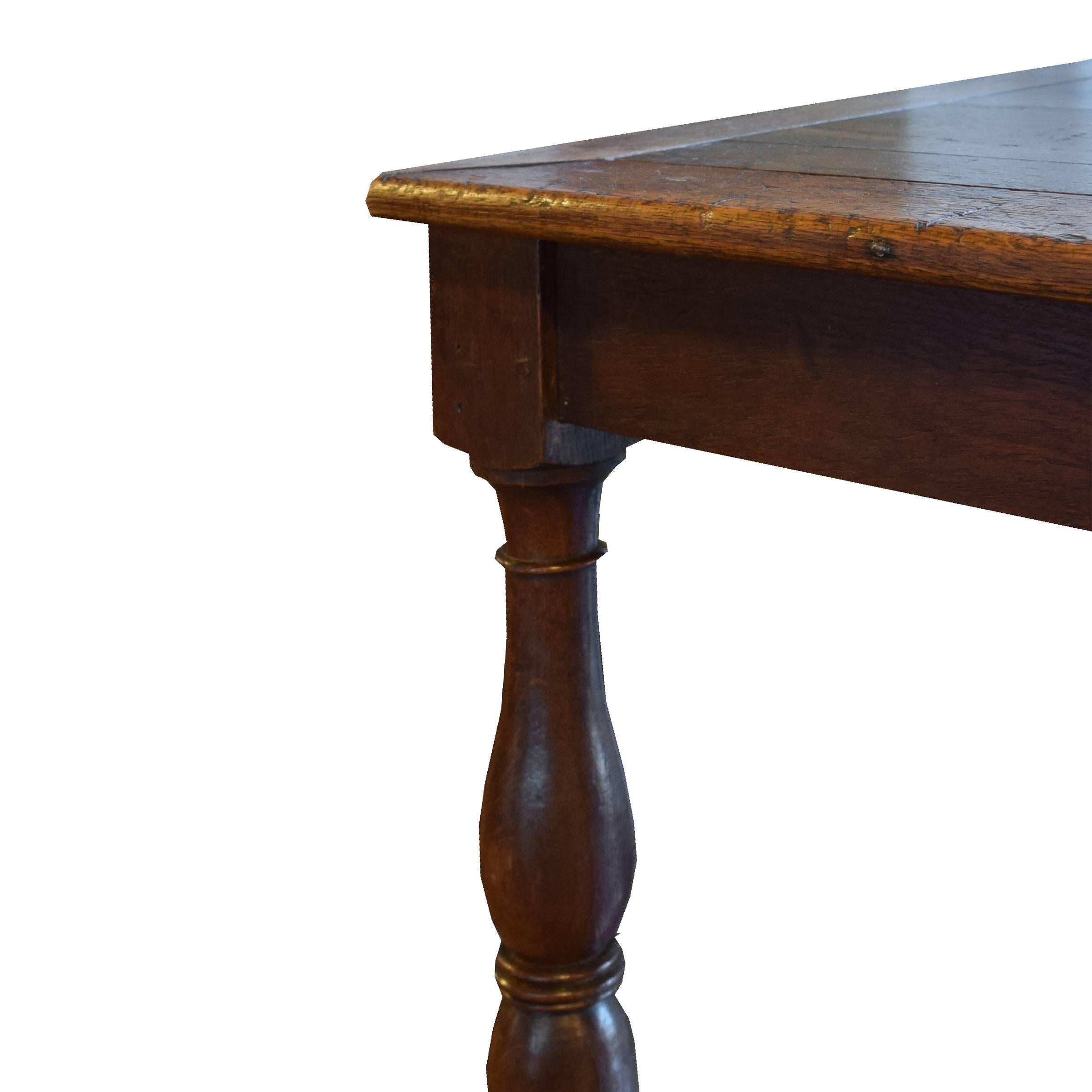 20th Century French Oak Draper's Table