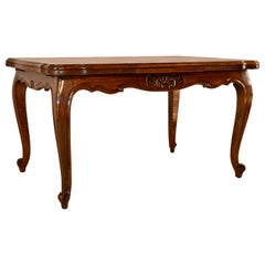 French Oak Draw-Leaf Table, circa 1910