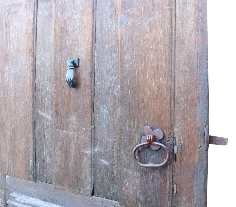 French Oak Exterior Door For Sale at 1stDibs