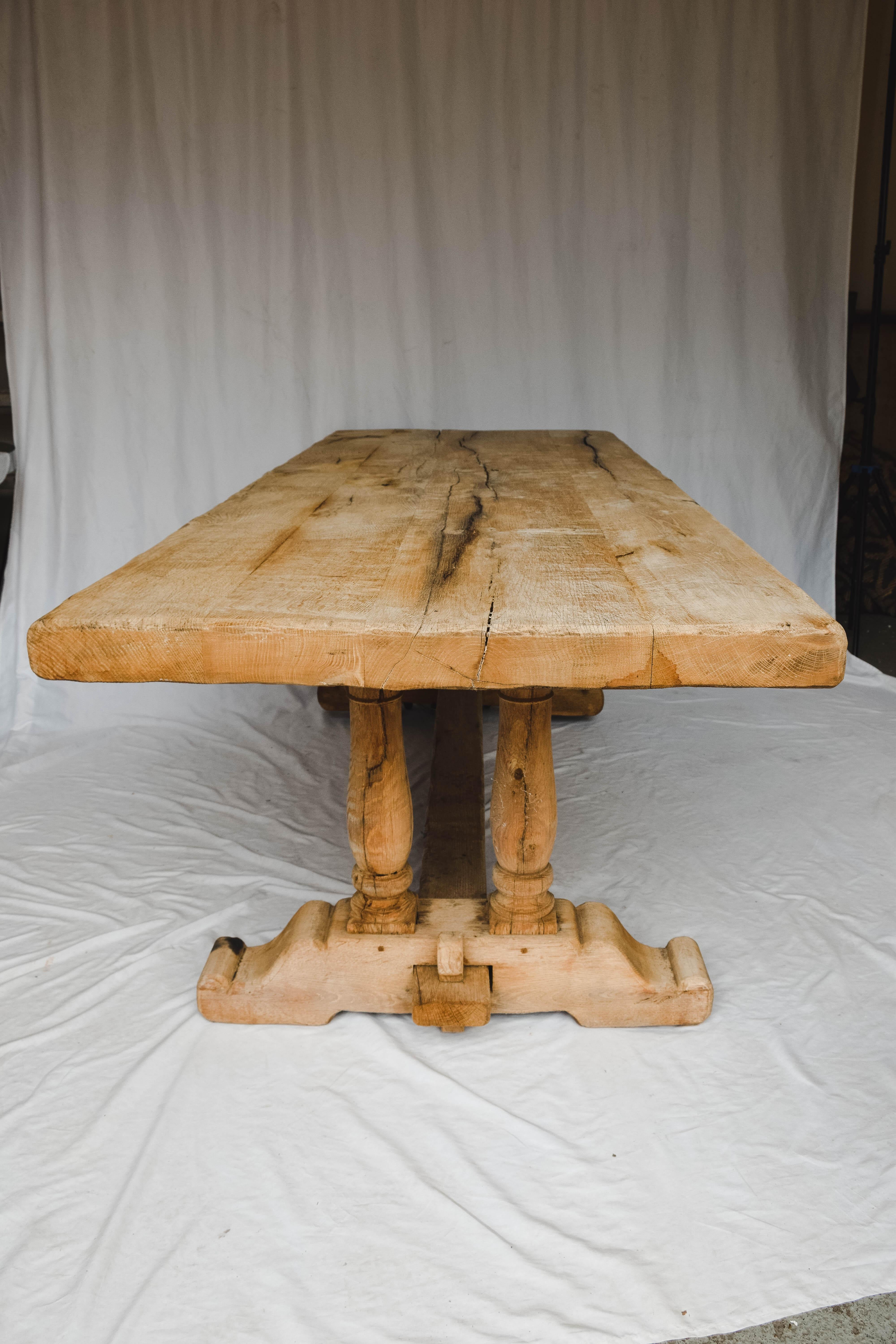 French Oak Farm Table 7