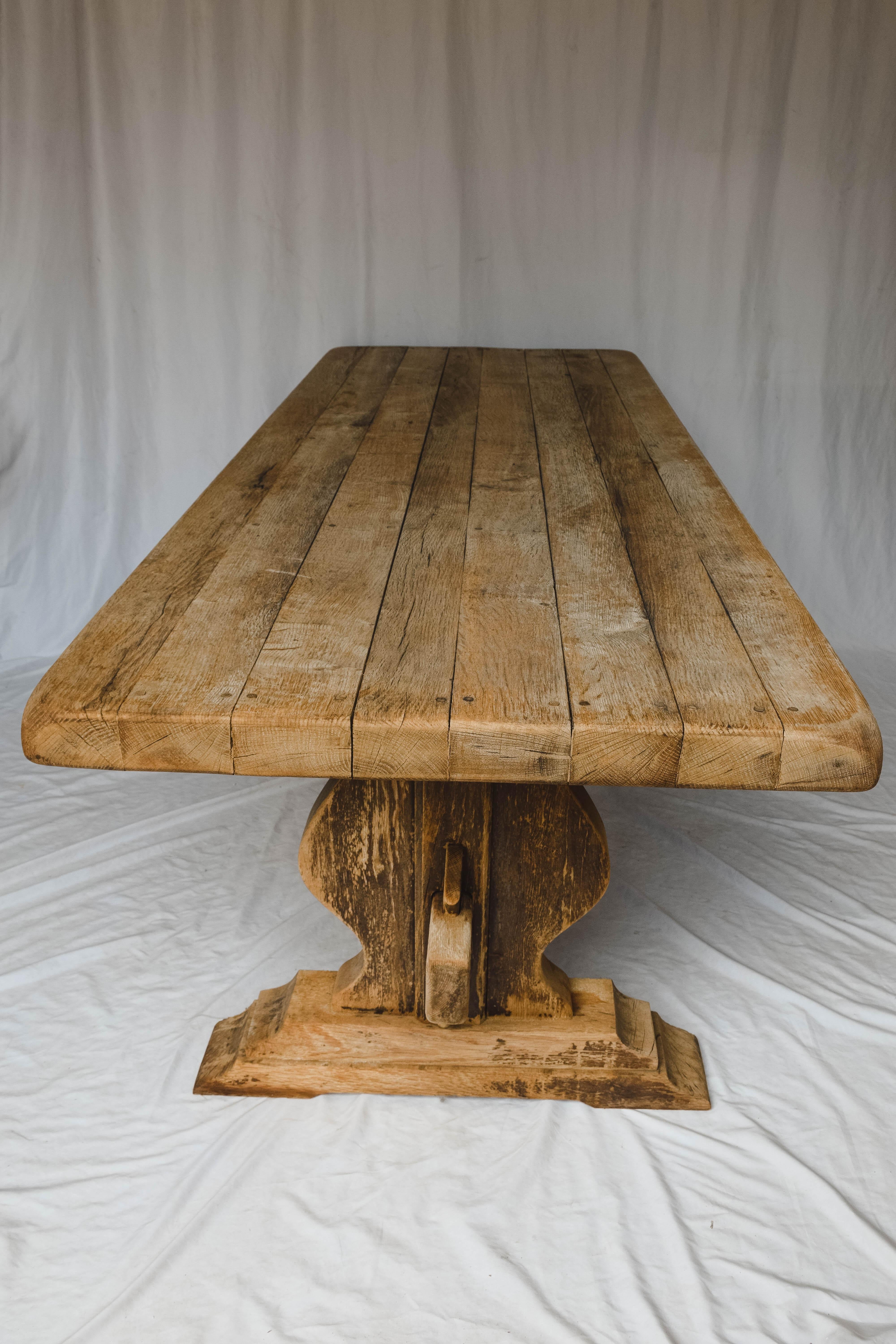 French Oak Farm Table 1