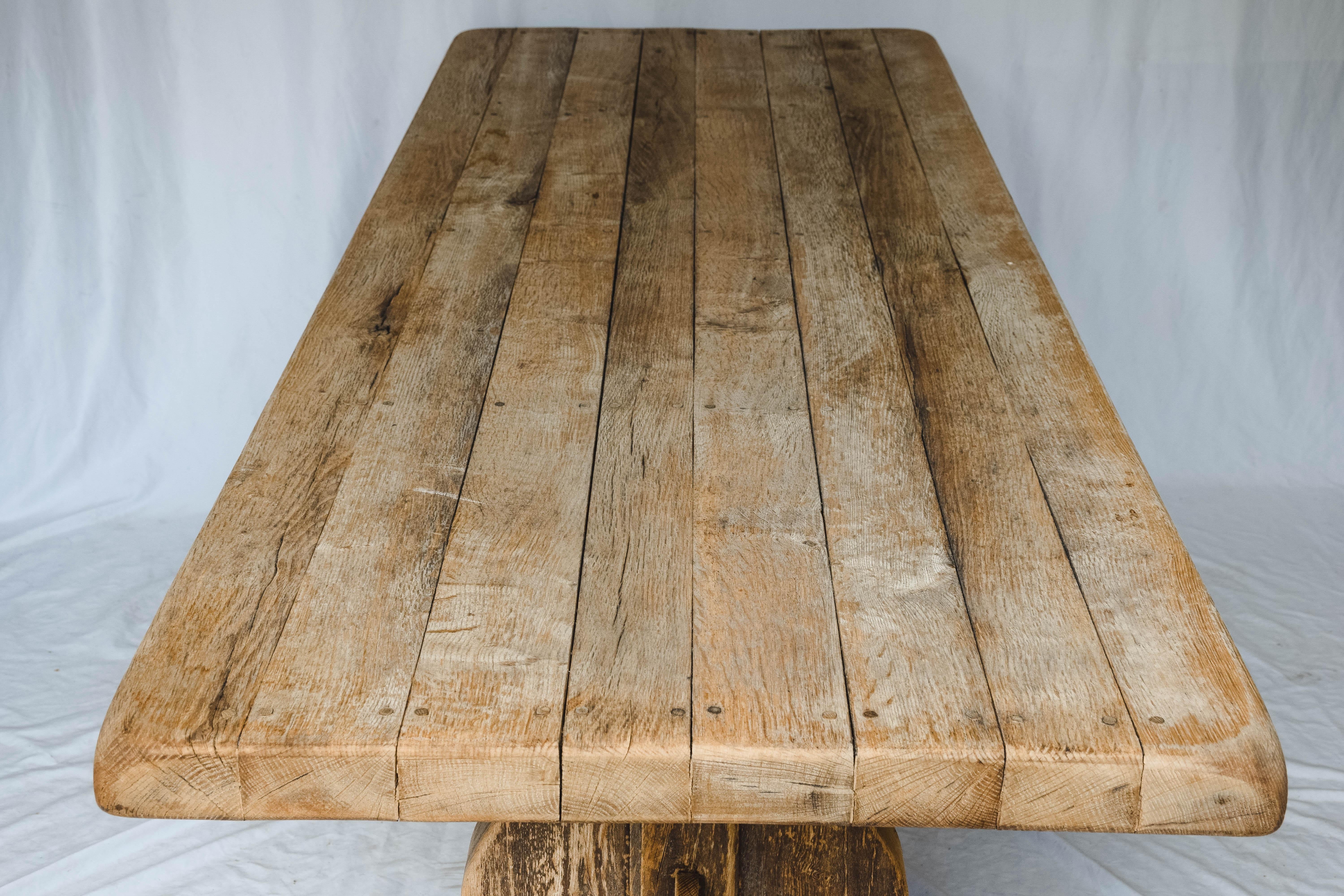 French Oak Farm Table 2
