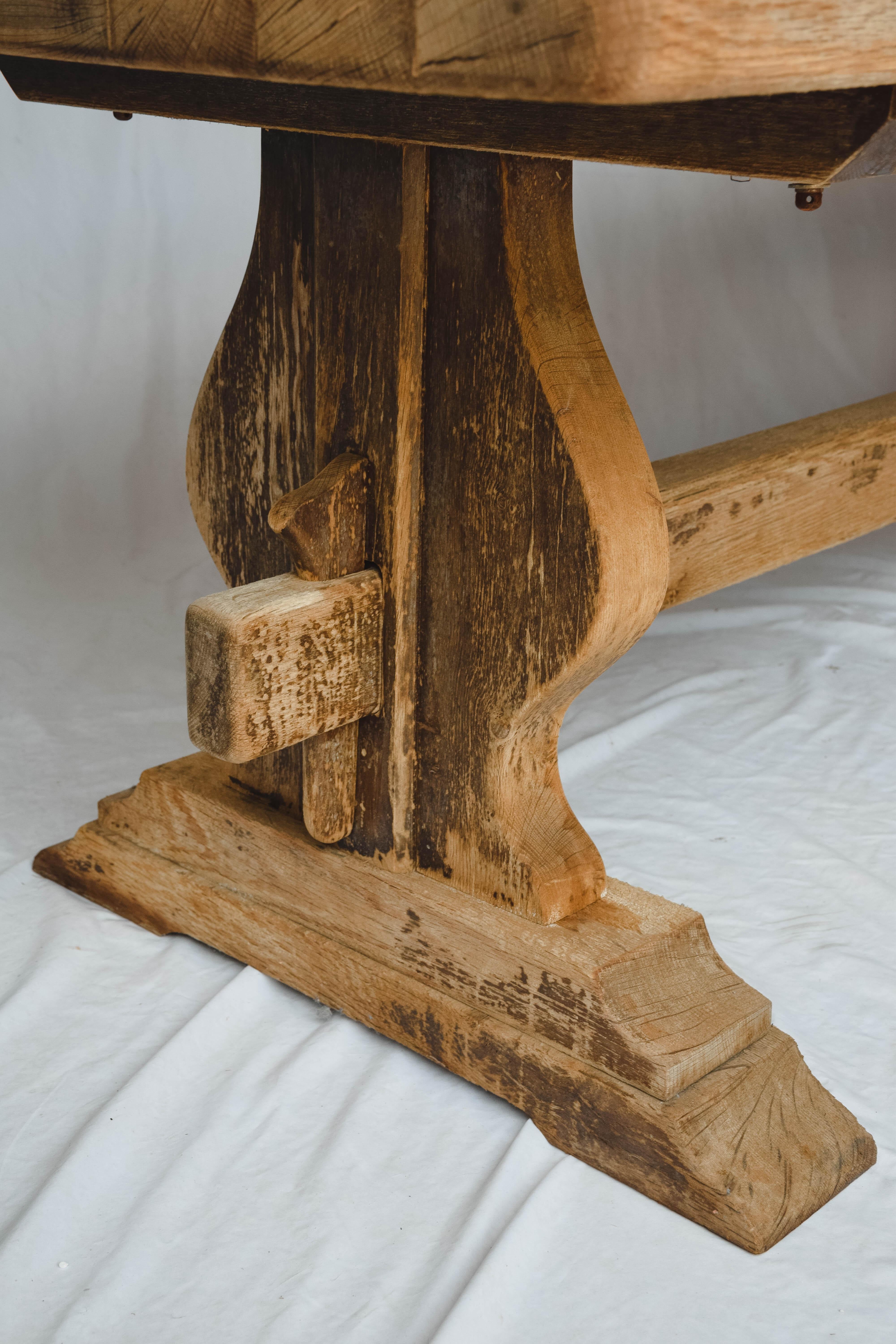 French Oak Farm Table 4