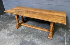 French Oak Farmhouse Dining Table