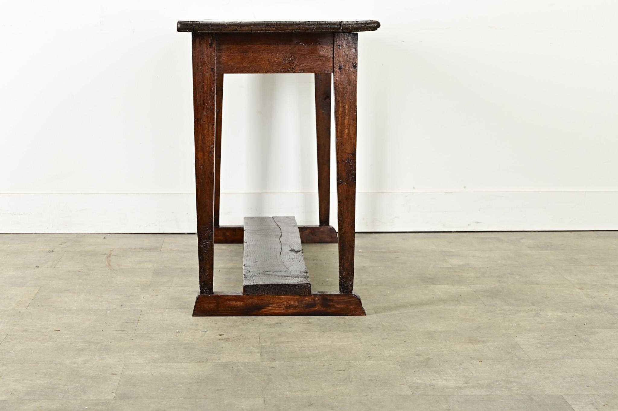 French Oak Farmhouse Server 7