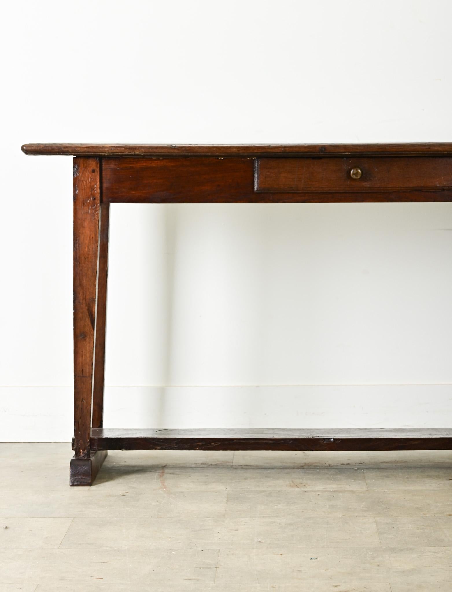 Rustic French Oak Farmhouse Server