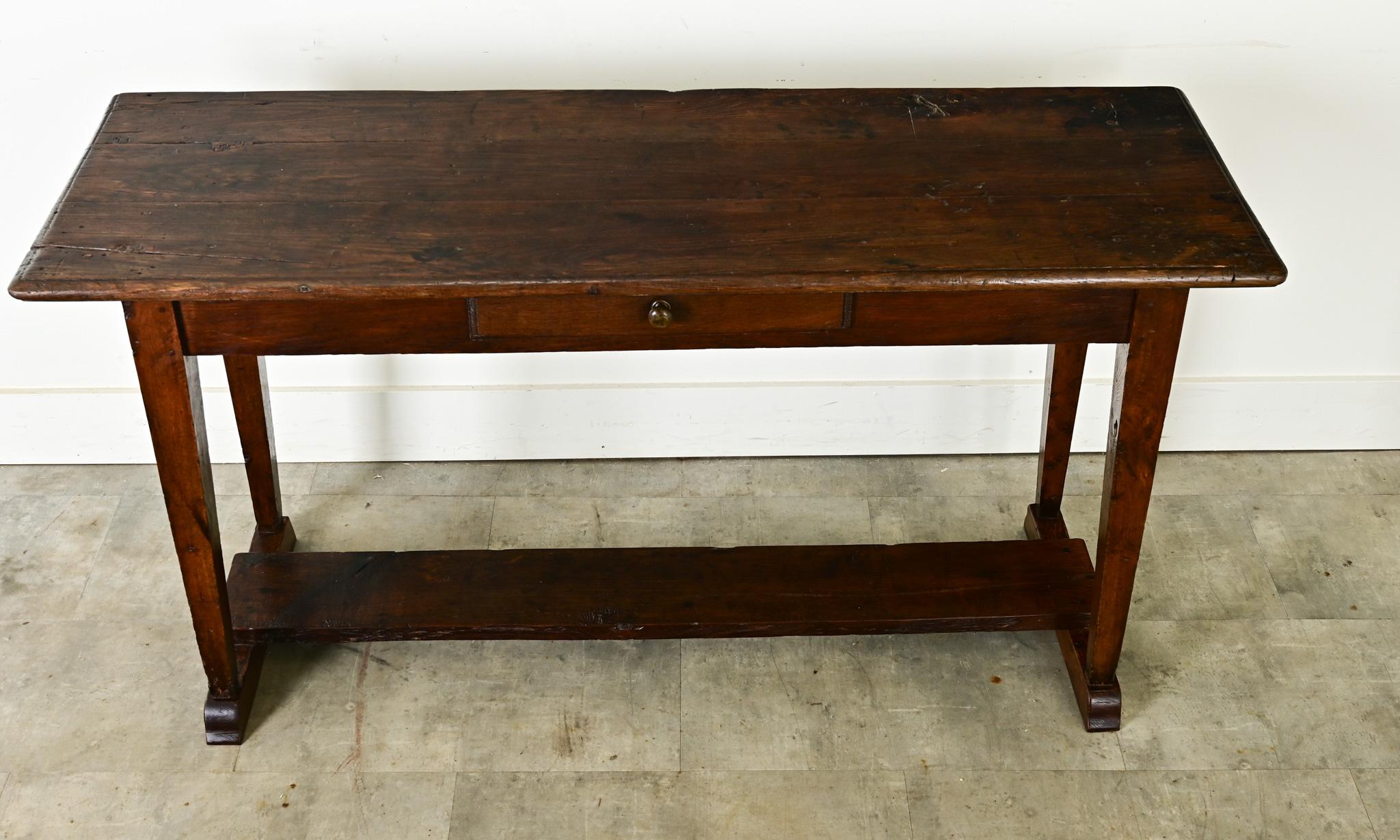 French Oak Farmhouse Server In Good Condition In Baton Rouge, LA