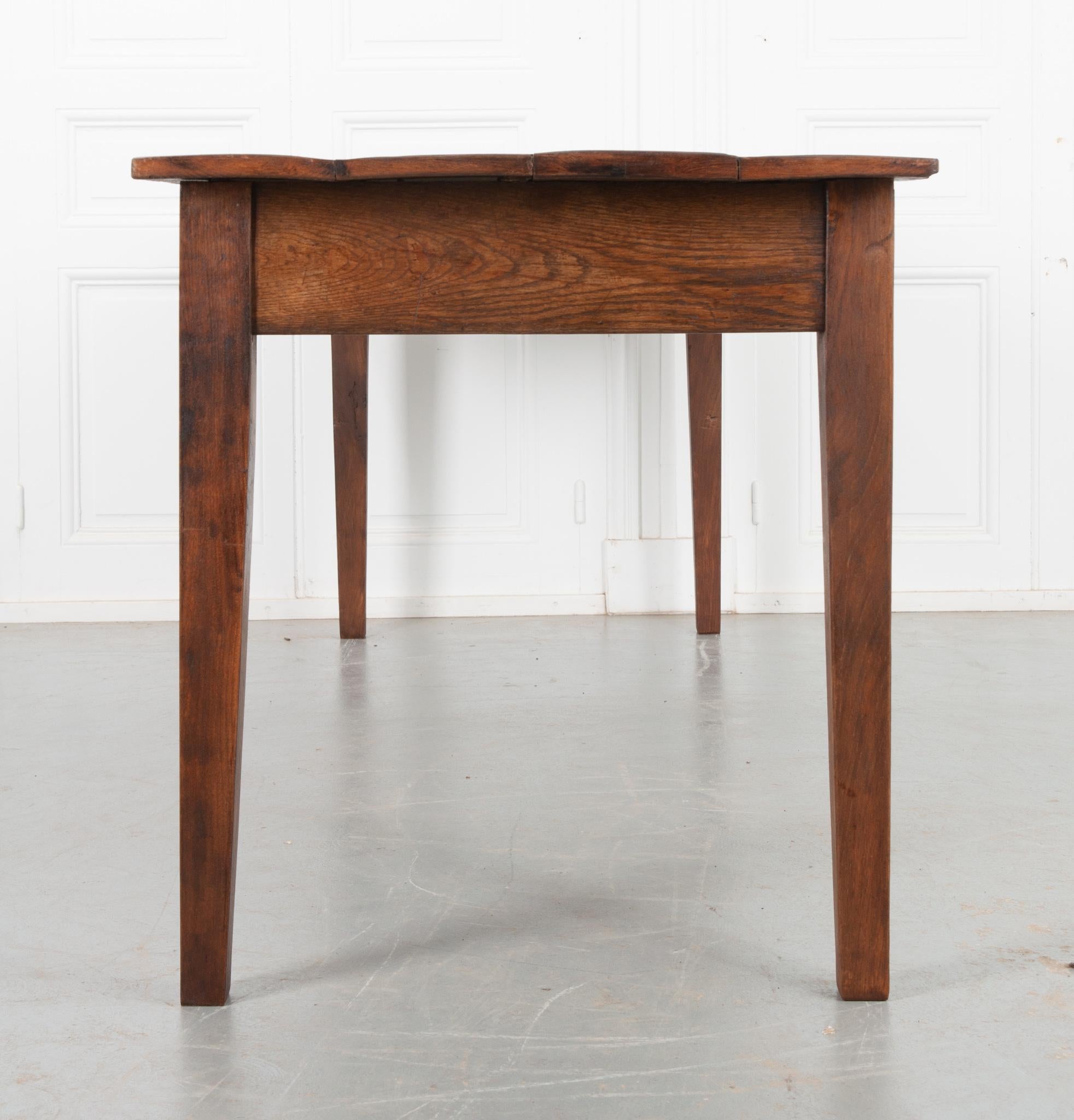 Contemporary French Oak Farmhouse Style Table