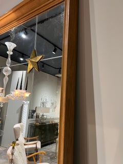 French Oak Frame Mirror, circa 1940