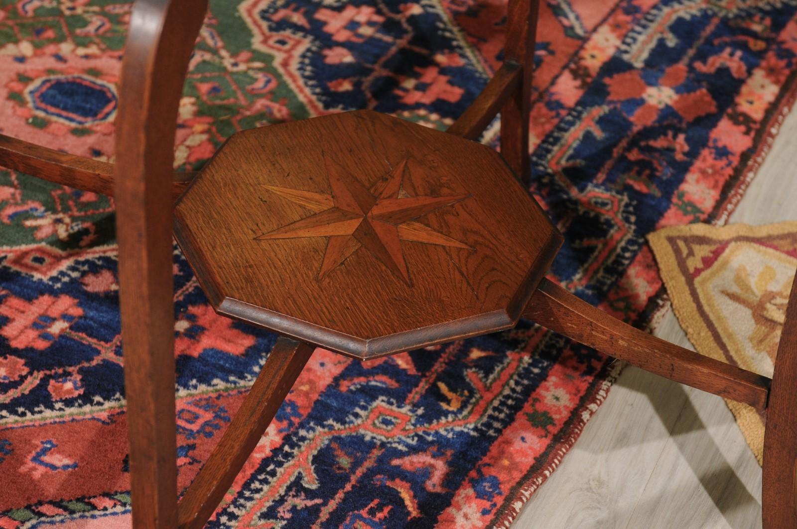 French Oak Game Table For Sale 5