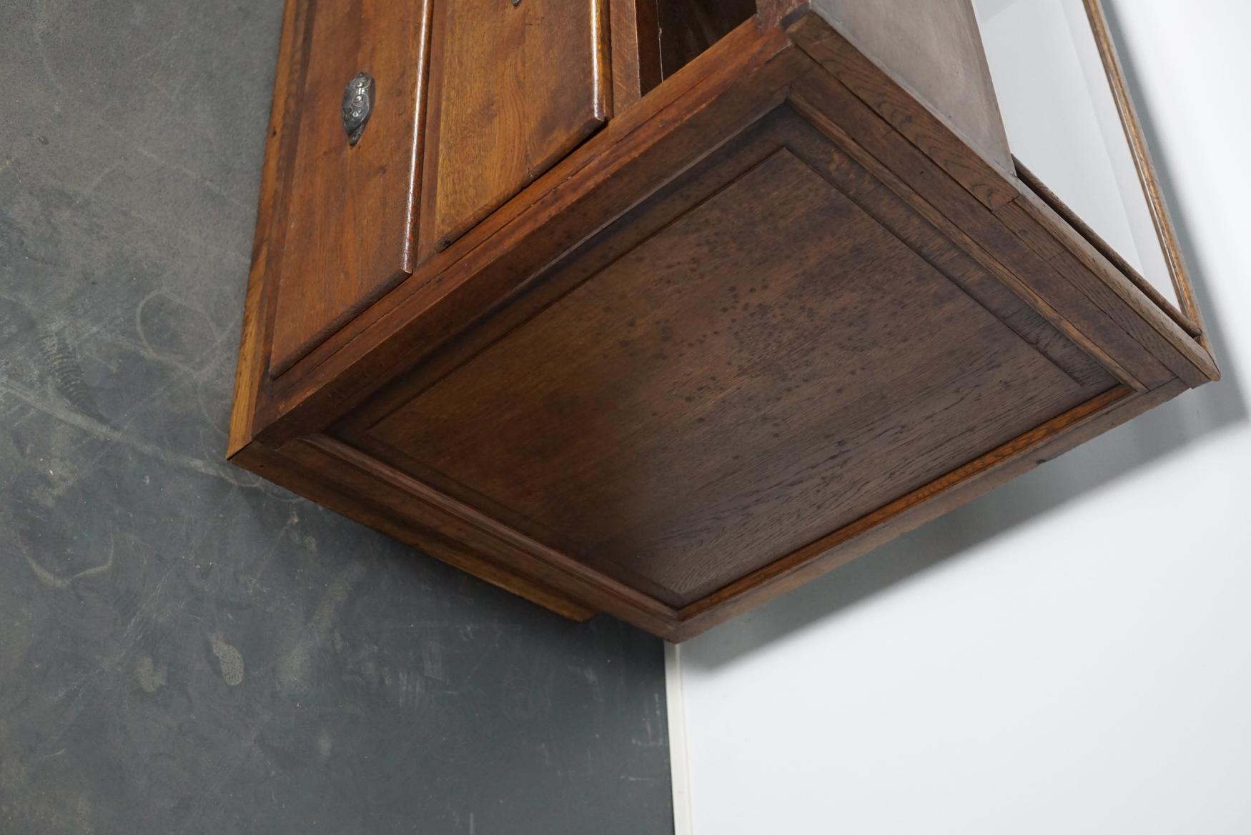 French Oak Haberdashery Cabinet or Shop Counter, 1930s 5