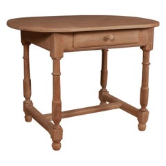 French Oak Lamp Table