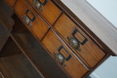 French Oak Late 19th Century General Store Shop / Display Cabinet