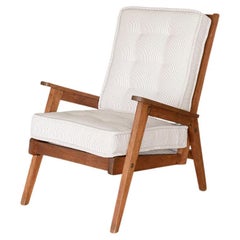 French Oak Lounge Chair
