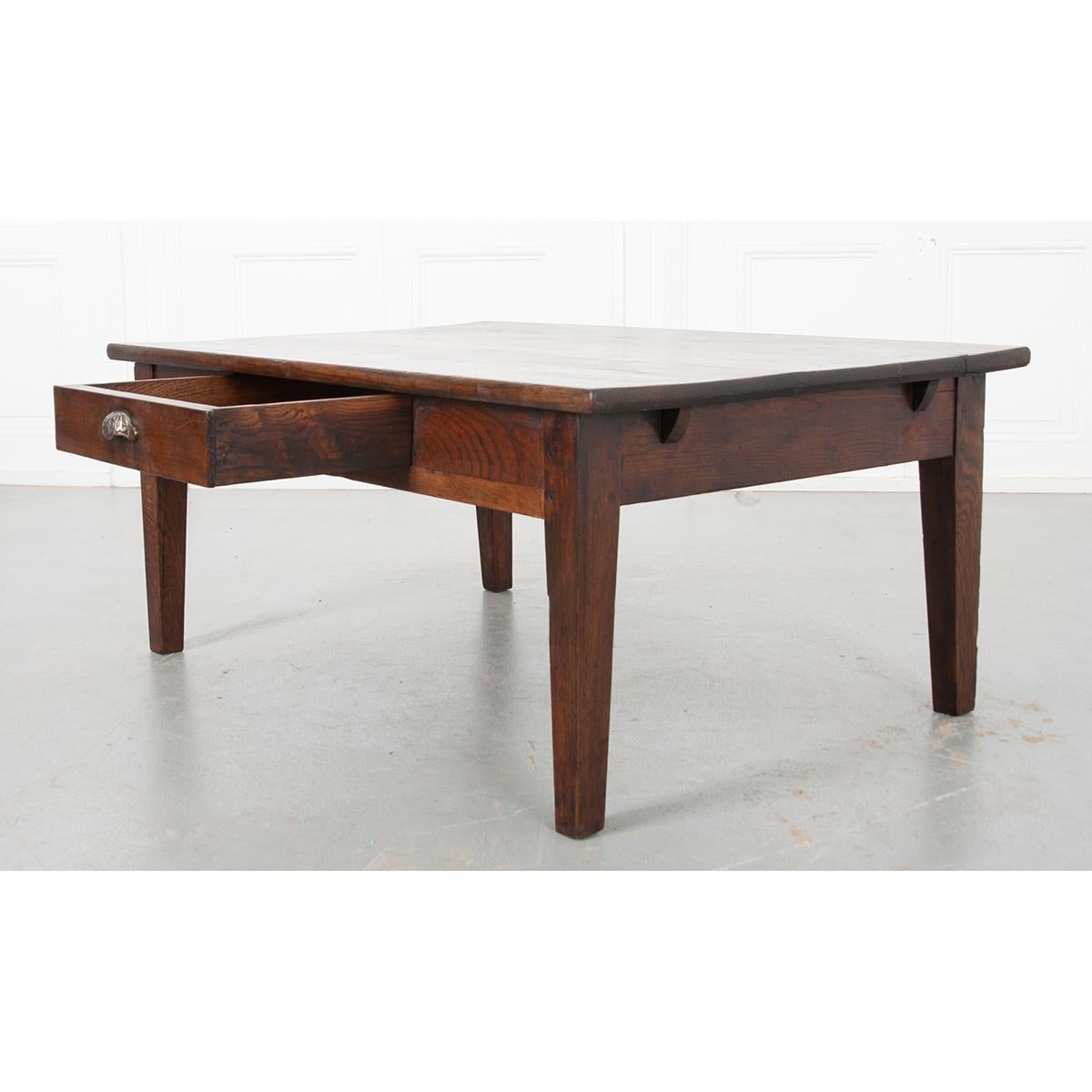 French Provincial French Oak Low Table