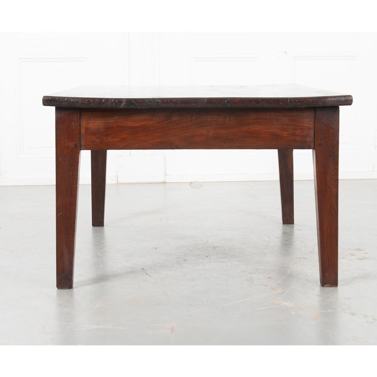 19th Century French Oak Low Table