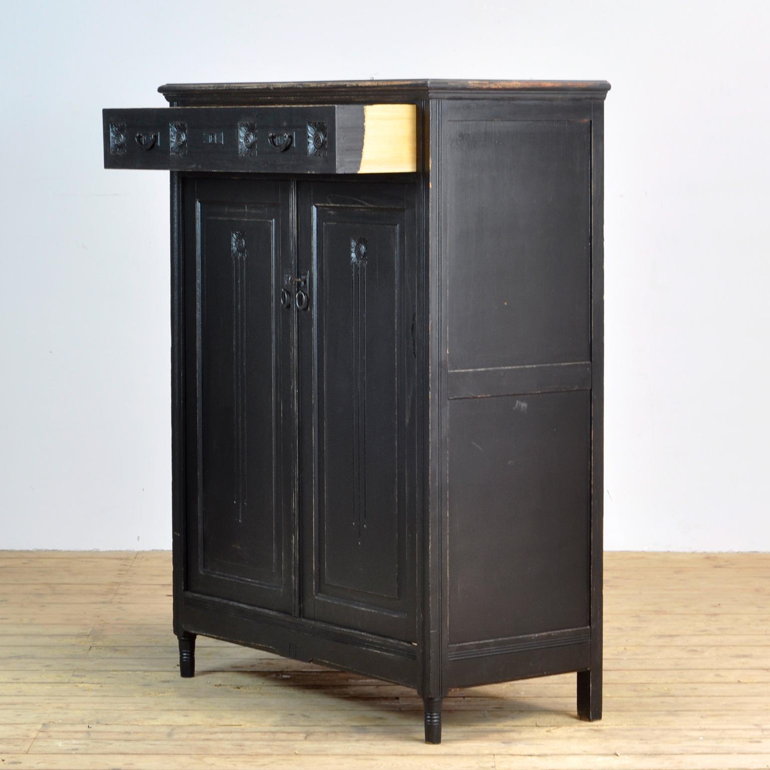 French Oak Maiden Cabinet, 1940's 6