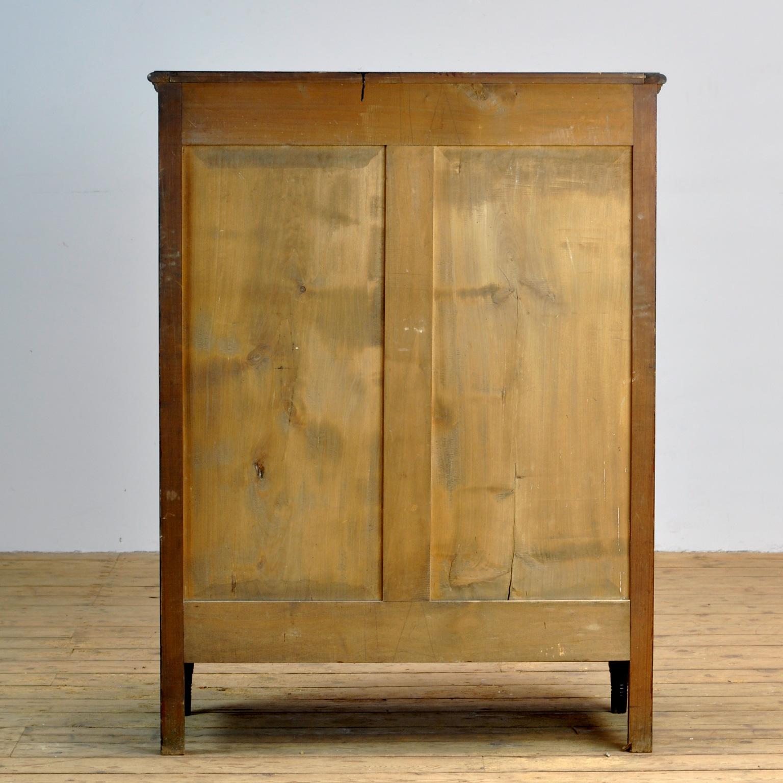 French Oak Maiden Cabinet, 1940's 8