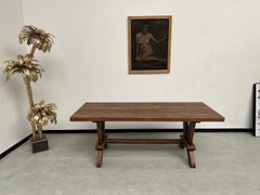 French oak monastery table 200 cm