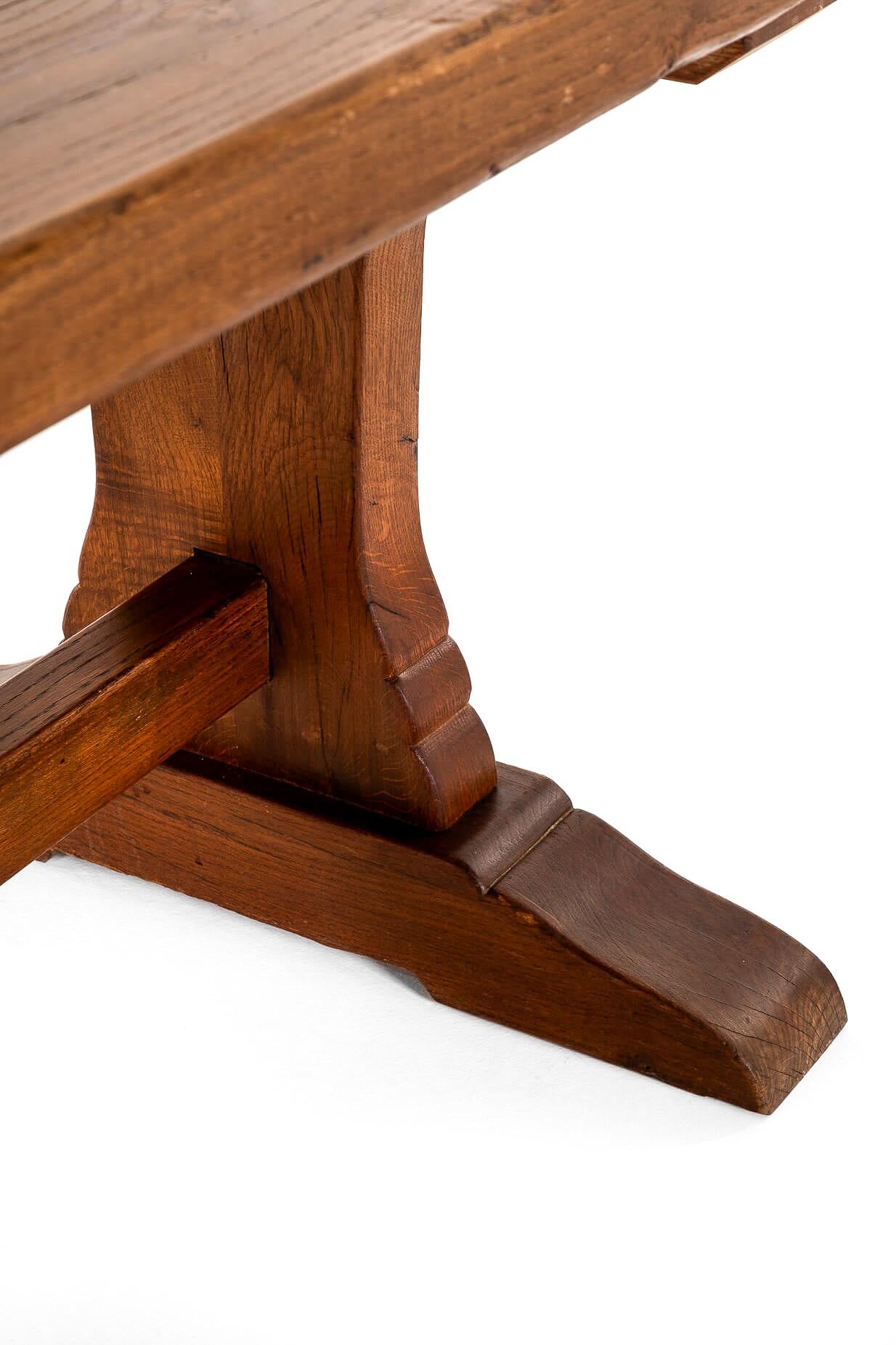 French Oak Monastery Table For Sale 4