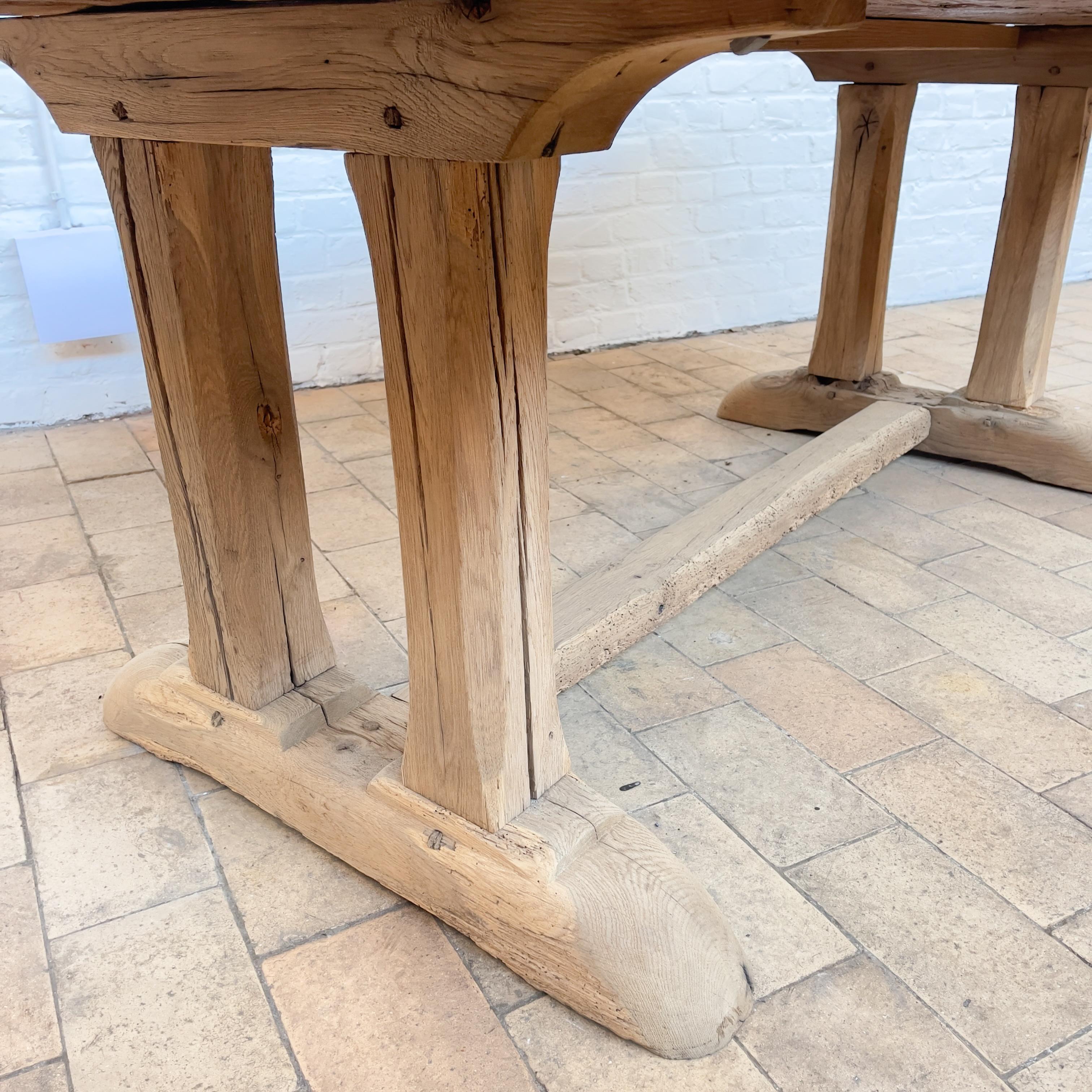 Oak monastery table
Fully restored
Raw oak.