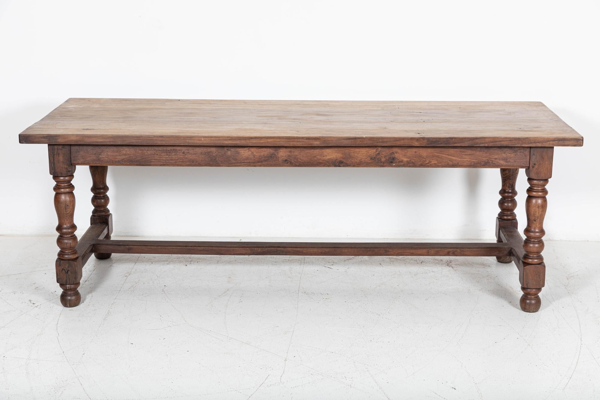 French Oak Refectory Table 5