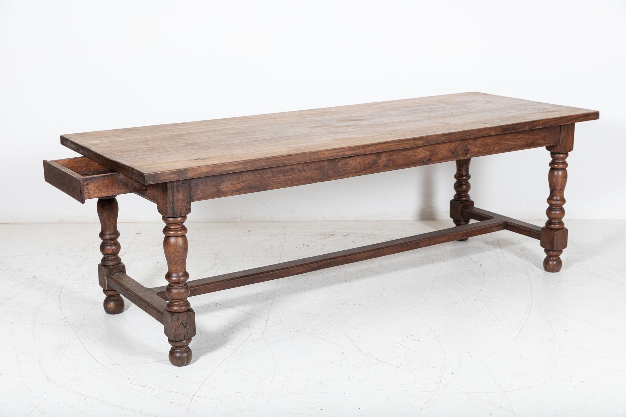 french refectory table