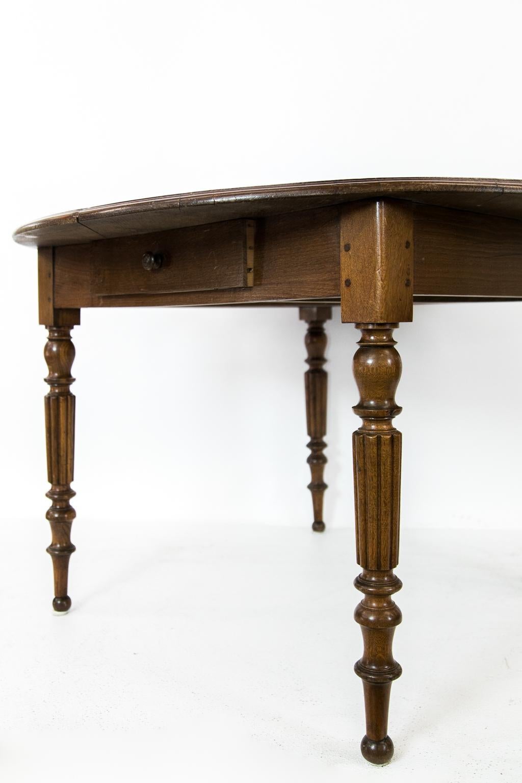 french oak round dining table