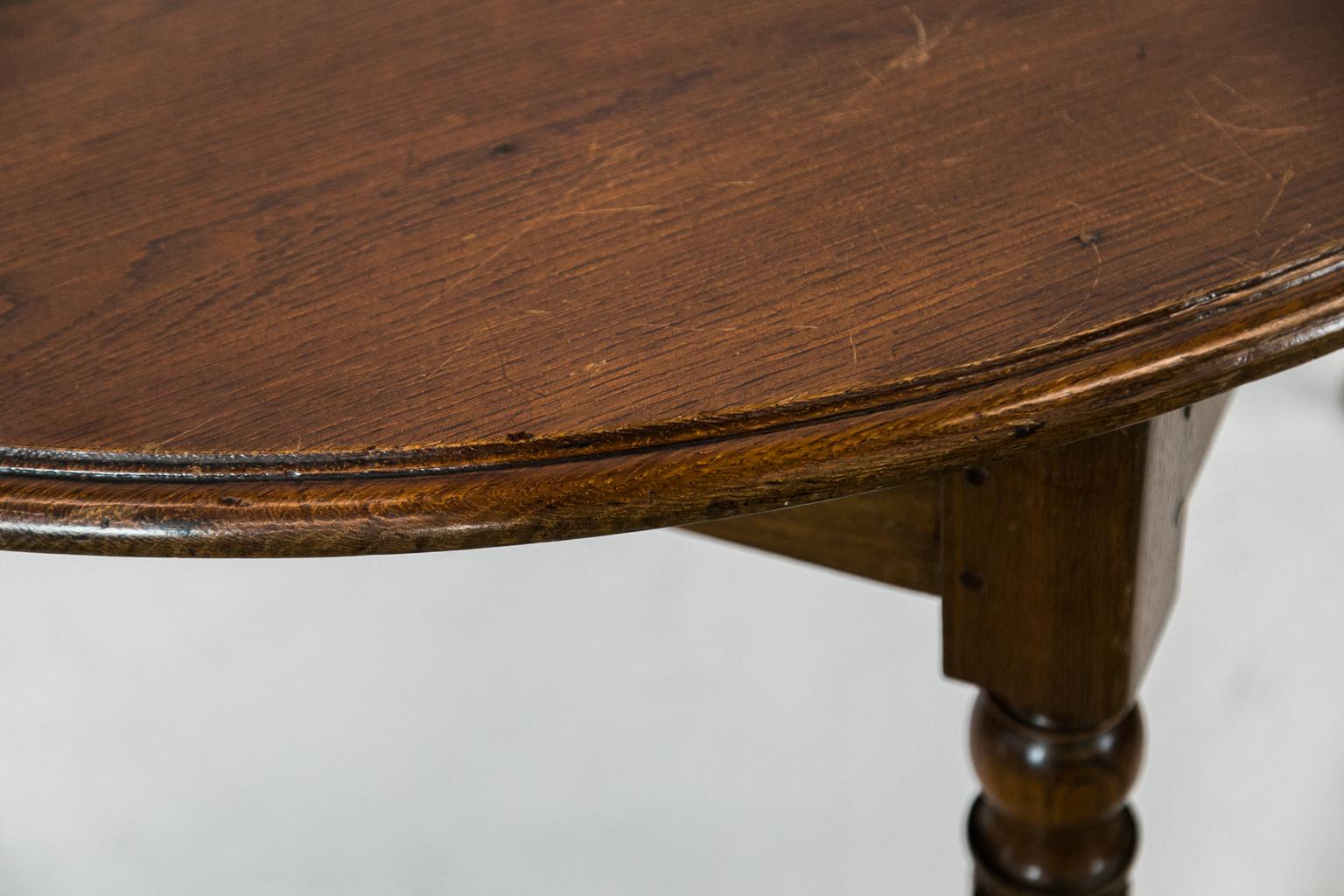 French Oak Round Table 4