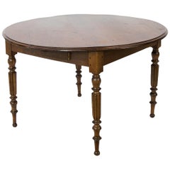 French Oak Round Table