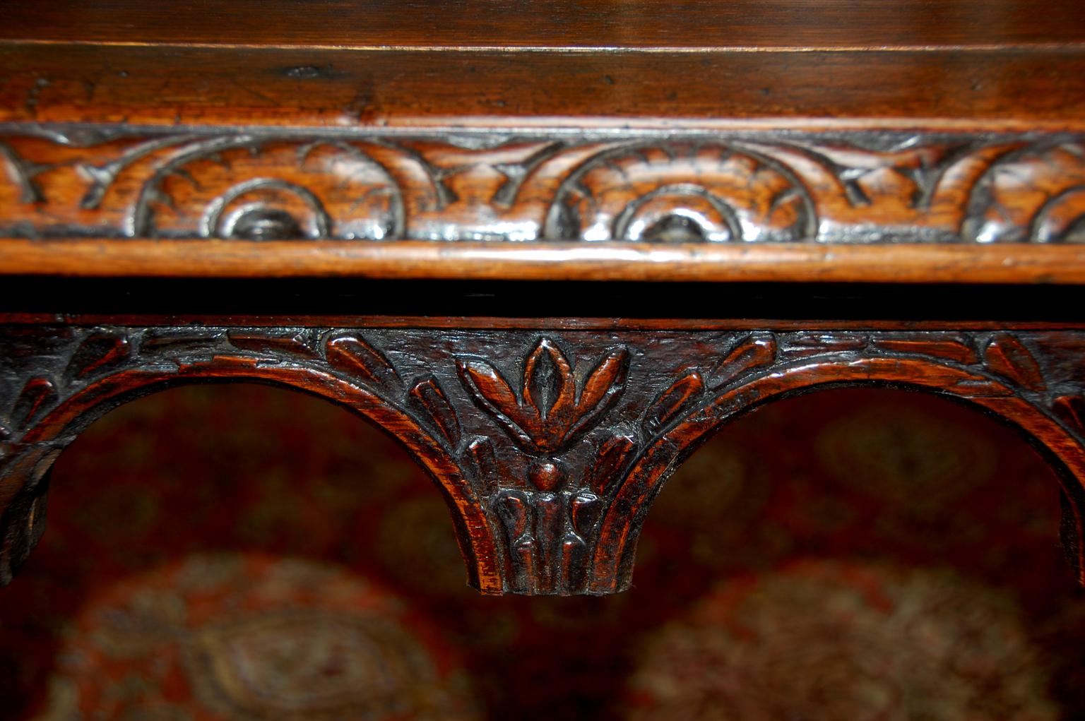 French Oak Long Dining Table Constructed from 17th Century Elements For Sale 4