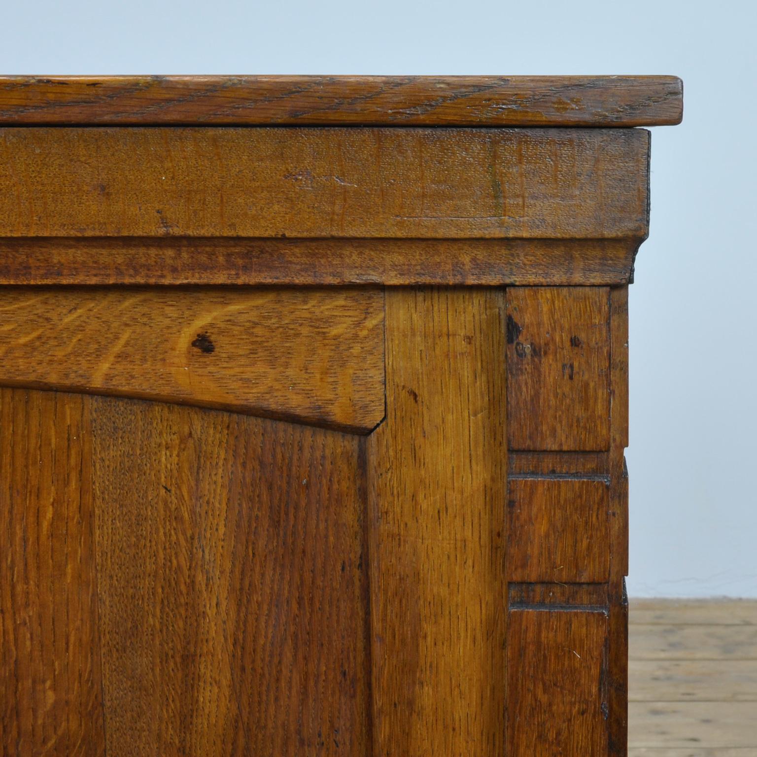 French Oak Shopcounter, 1940s 5