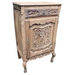 French Oak Side Cabinet