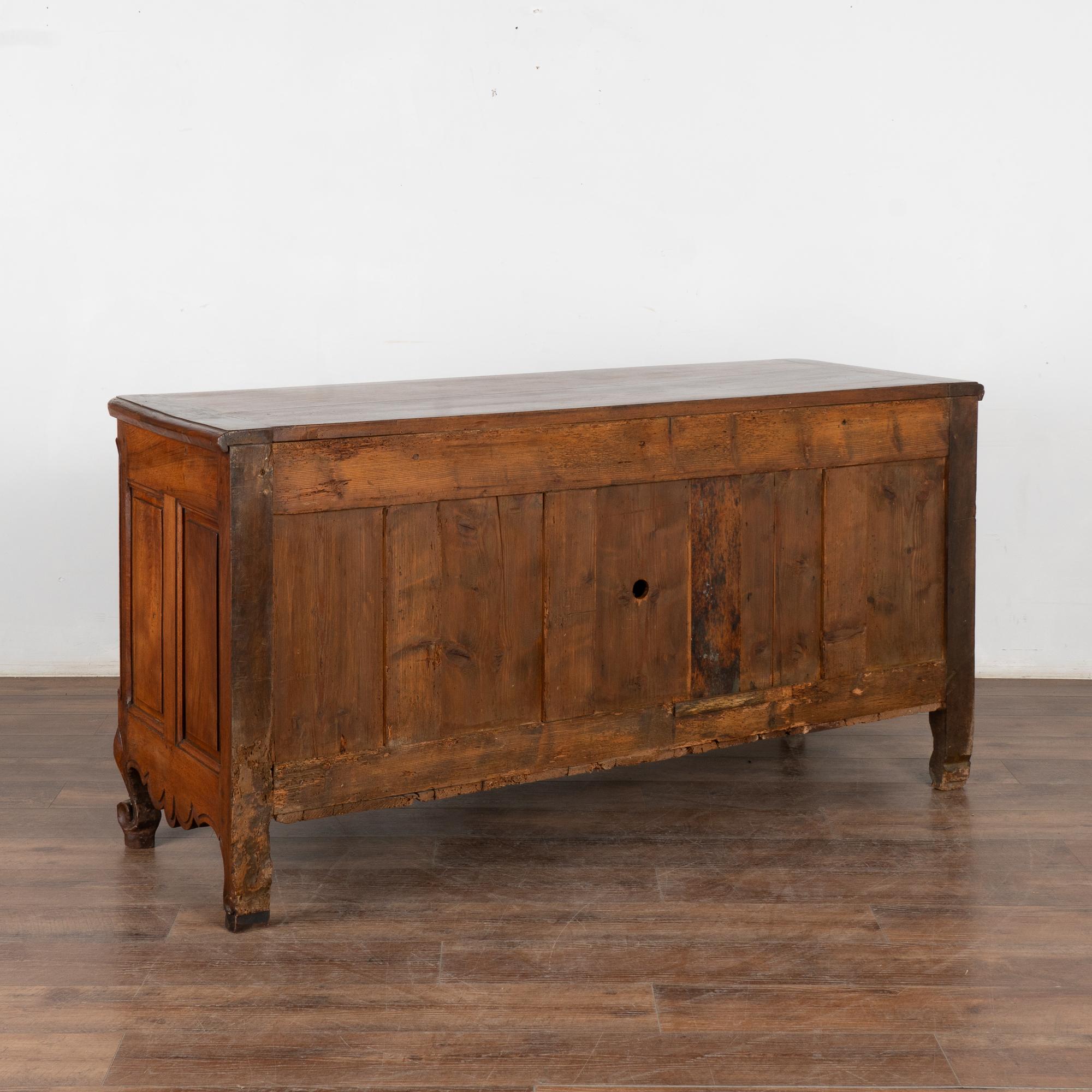 French Oak Sideboard Buffet, circa 1780-1800 For Sale 7