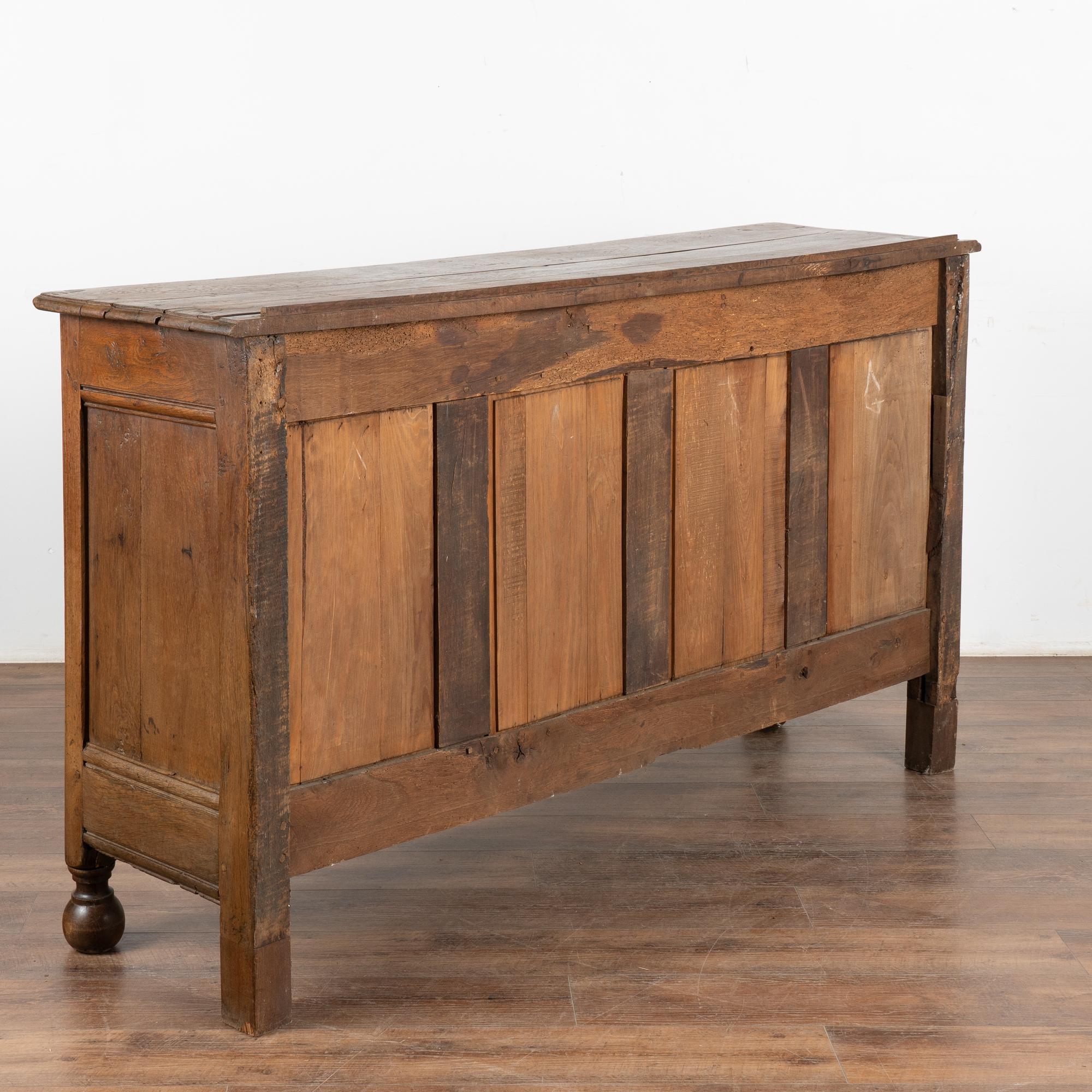 French Oak Sideboard Buffet, circa 1800-20 6