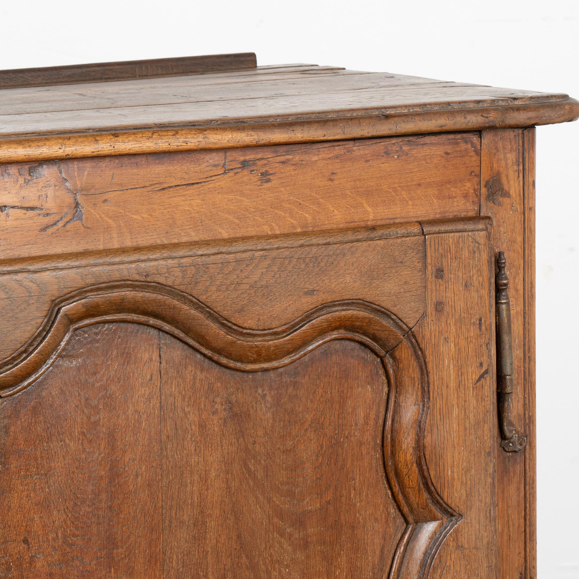 French Oak Sideboard Buffet, circa 1800-20 2