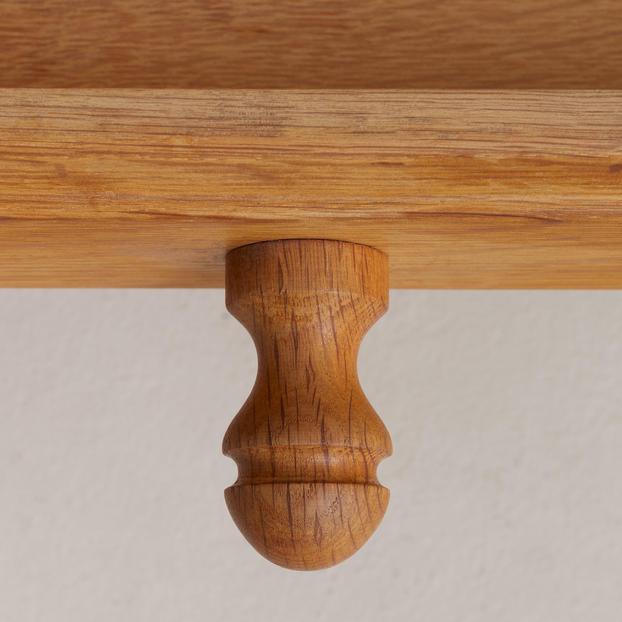 Credenza francese in Oak di Guillerme et Chambron, anni '60 in vendita 2
