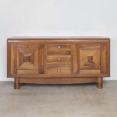 French Oak Sideboard in the style of Charles Dudouyt