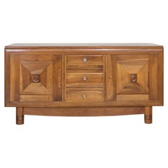 French Oak Sideboard in the style of Charles Dudouyt